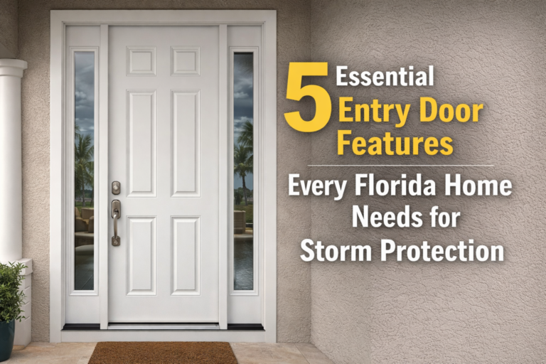 Read more about the article 5 Essential Entry Door Features Every Florida Home Needs for Storm Protection