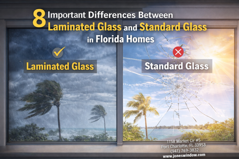 Read more about the article 8 Important Differences Between Laminated Glass and Standard Glass in Florida Homes
